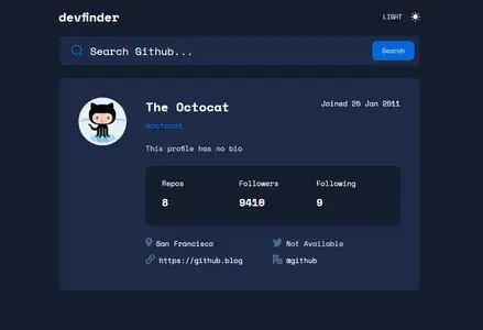 devFinder